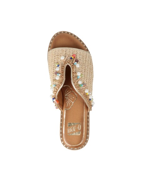 O-Joo Miley Carribean ciabatta con charms